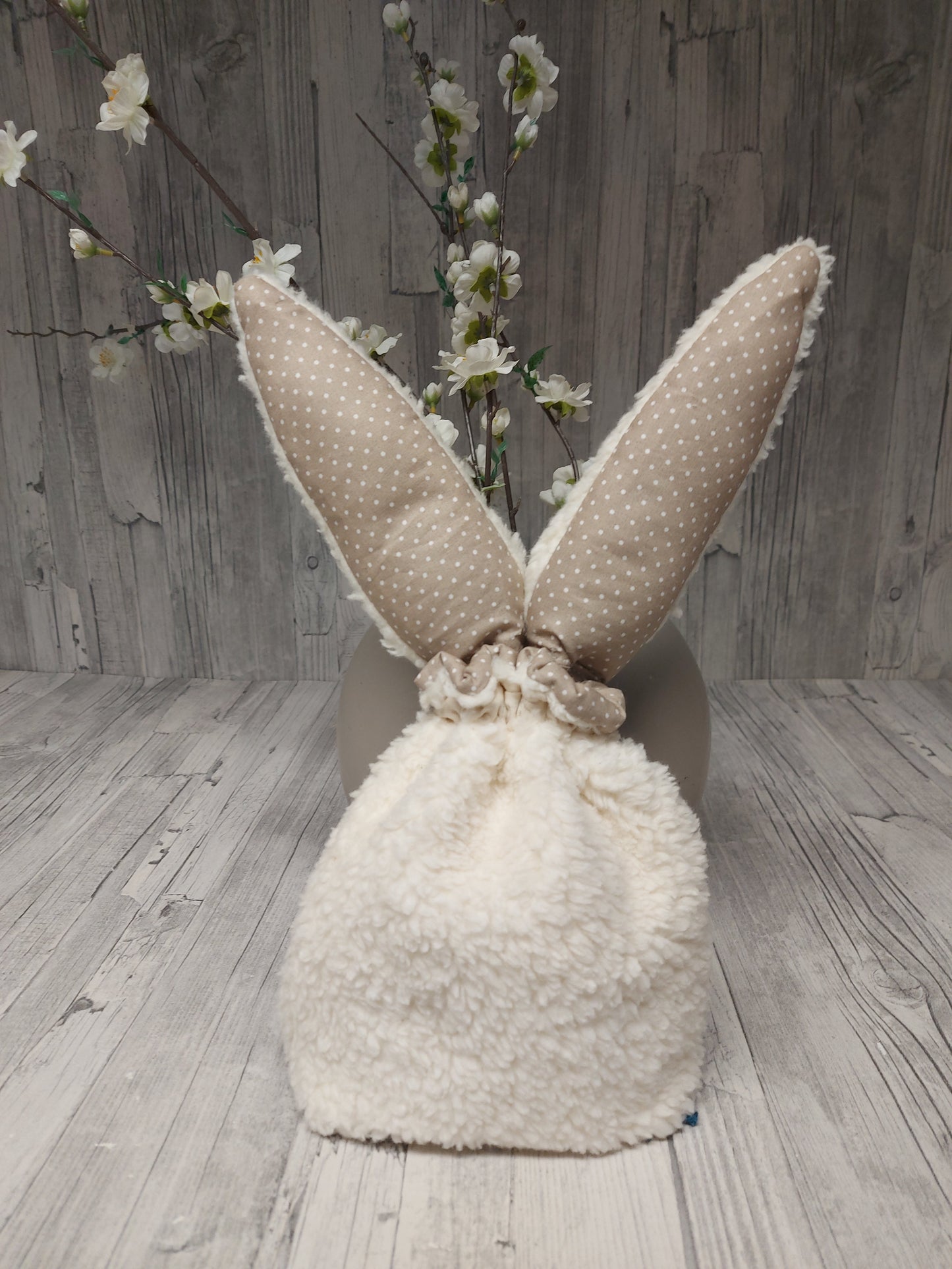 Freebie Osterhasen-Säckchen "Flauschi"