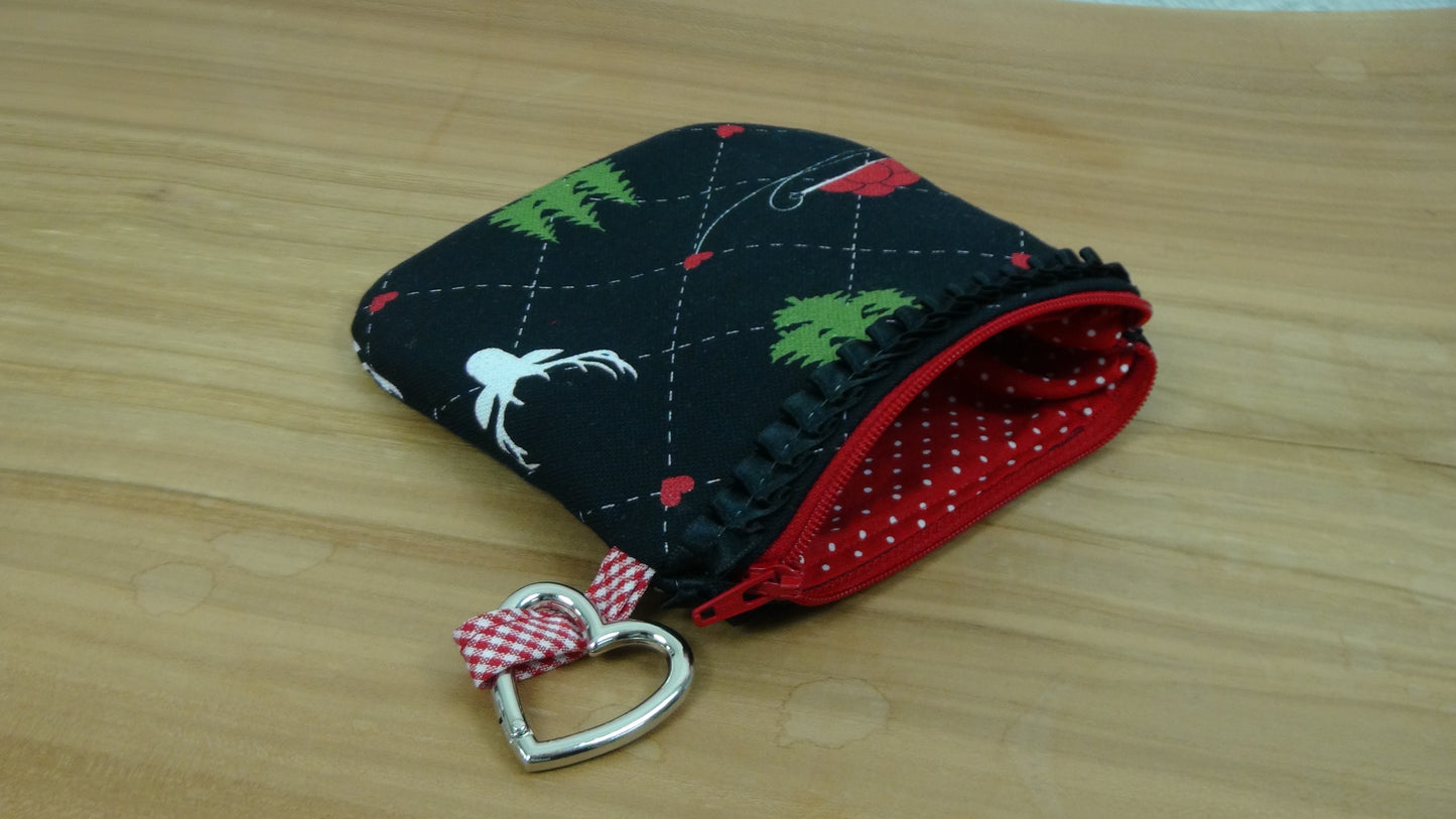 Freebie Nachhaltige Geschenkverpackung Reißverschlusstäschchen