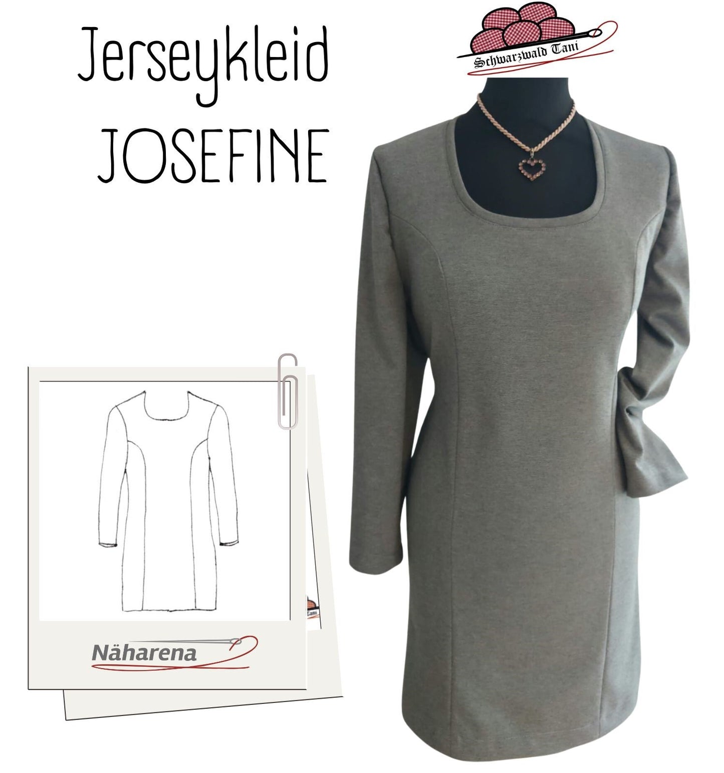 E-Book Jerseykleid JOSEFINE