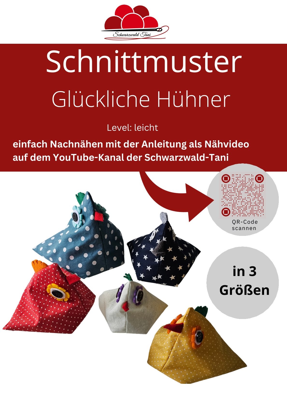 Freebie Glückliche Hühner