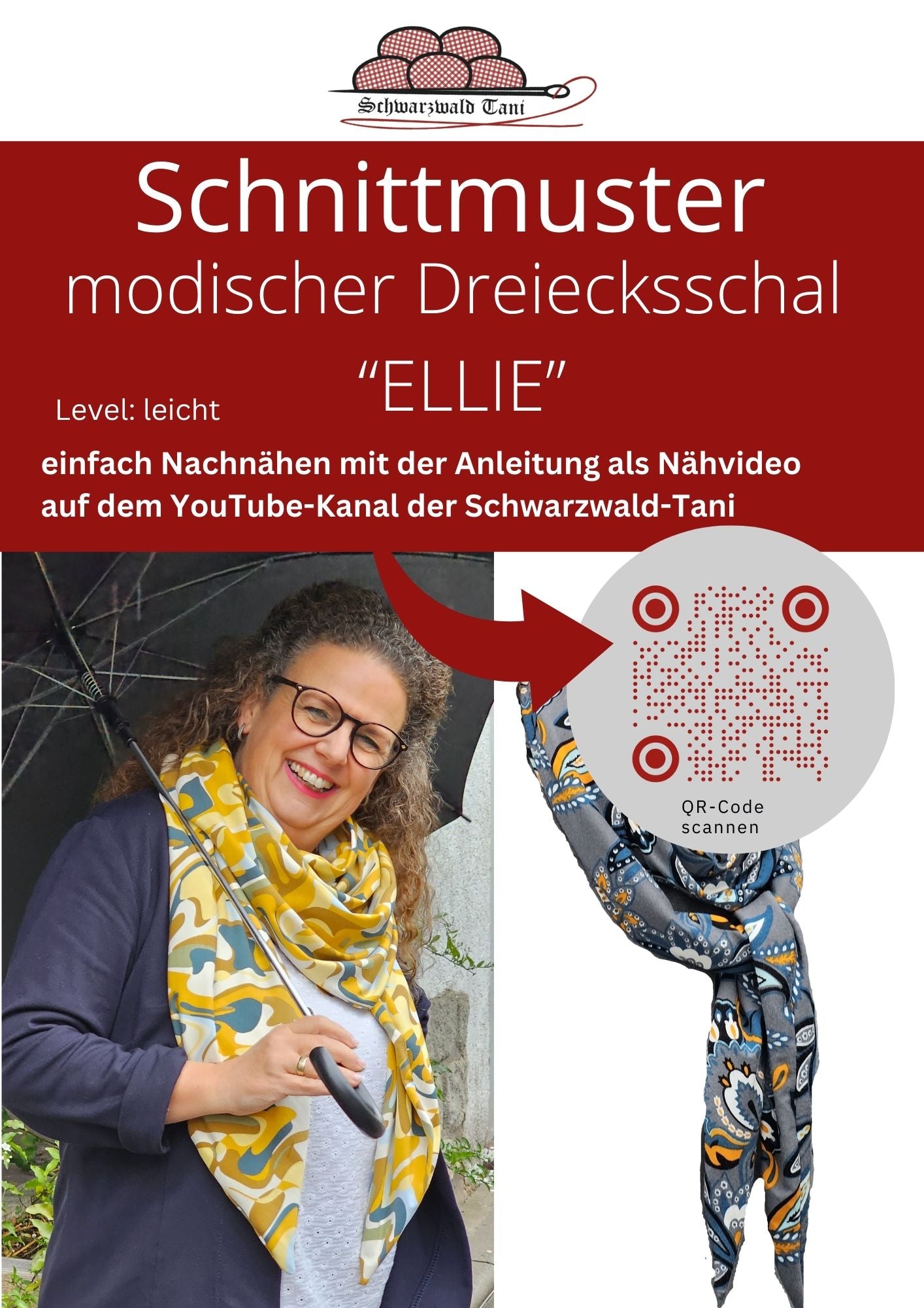 Freebie Dreiecksschal "Ellie"