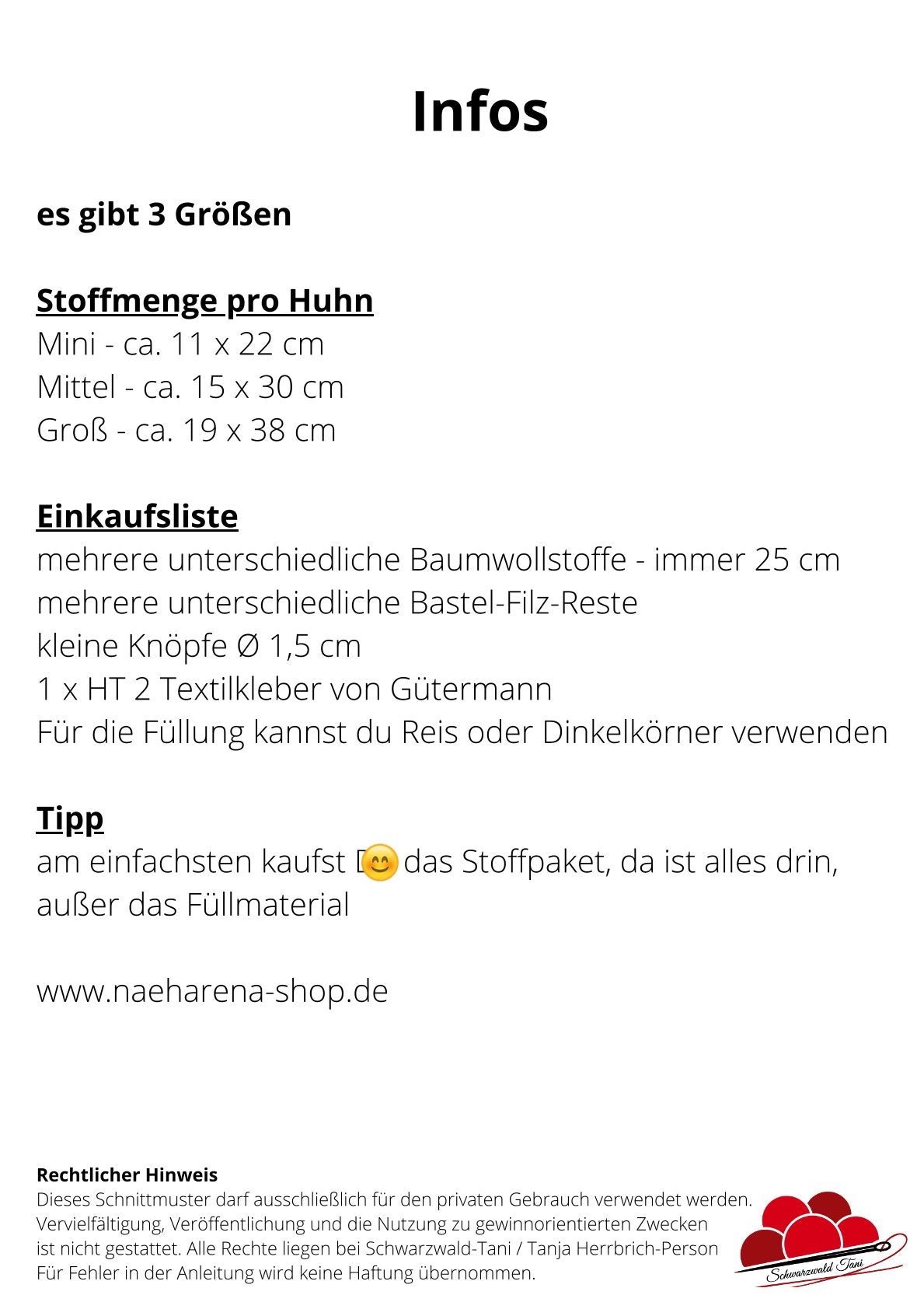 Freebie Glückliche Hühner