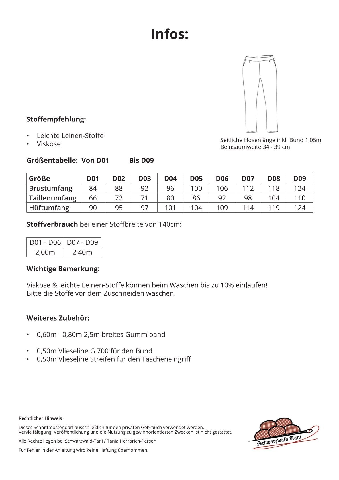 E-Book Hose HOLLY