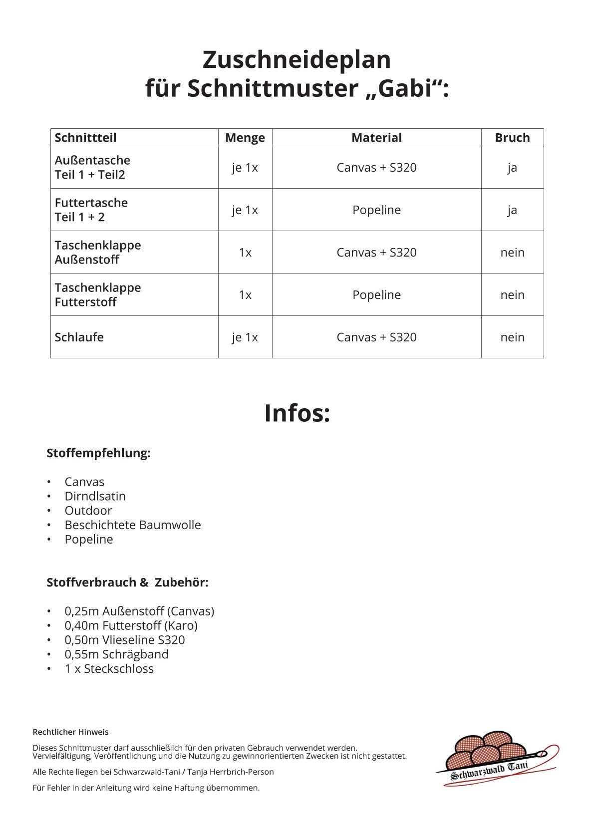 E-Book Gürteltasche GABI