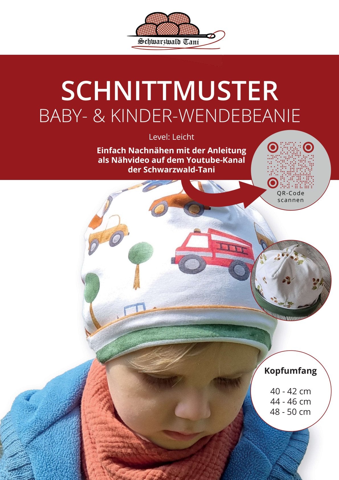 Freebie Baby & Kinder Wendebeanie