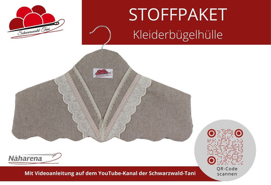 Stoffpaket " Kleiderbügelhülle"