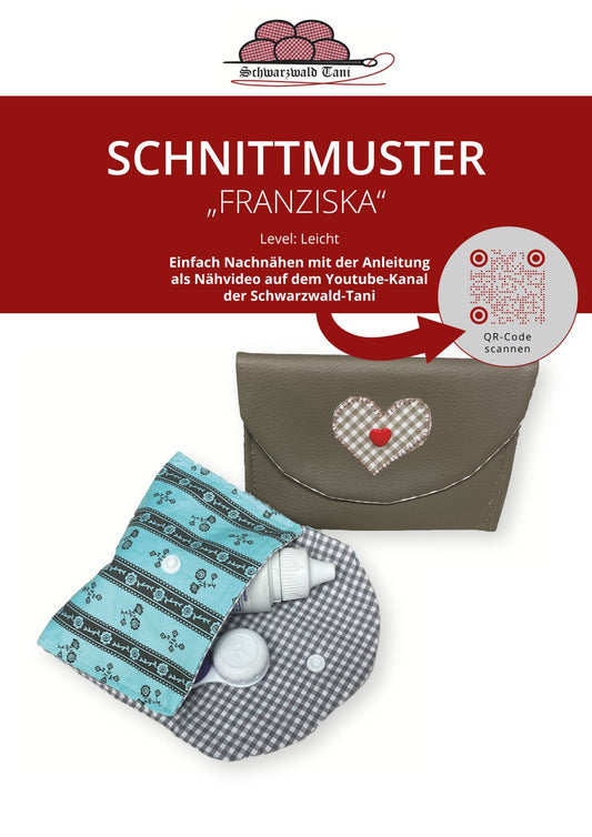 Freebie Kleinkruschd-Täschchen "Franziska"