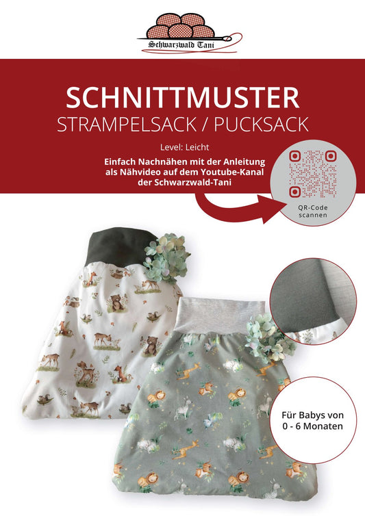 Freebie Baby Strampelsack / Pucksack